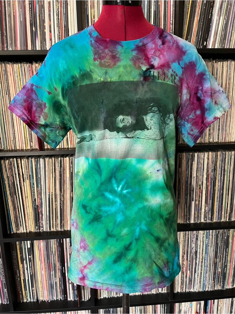 H.E.R.  ice dyed tshirt